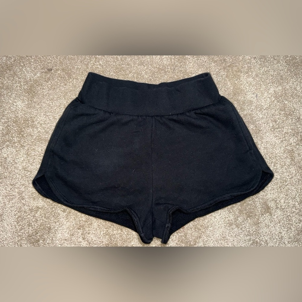 Victoria Secret Black Workout Shorts Size Xs